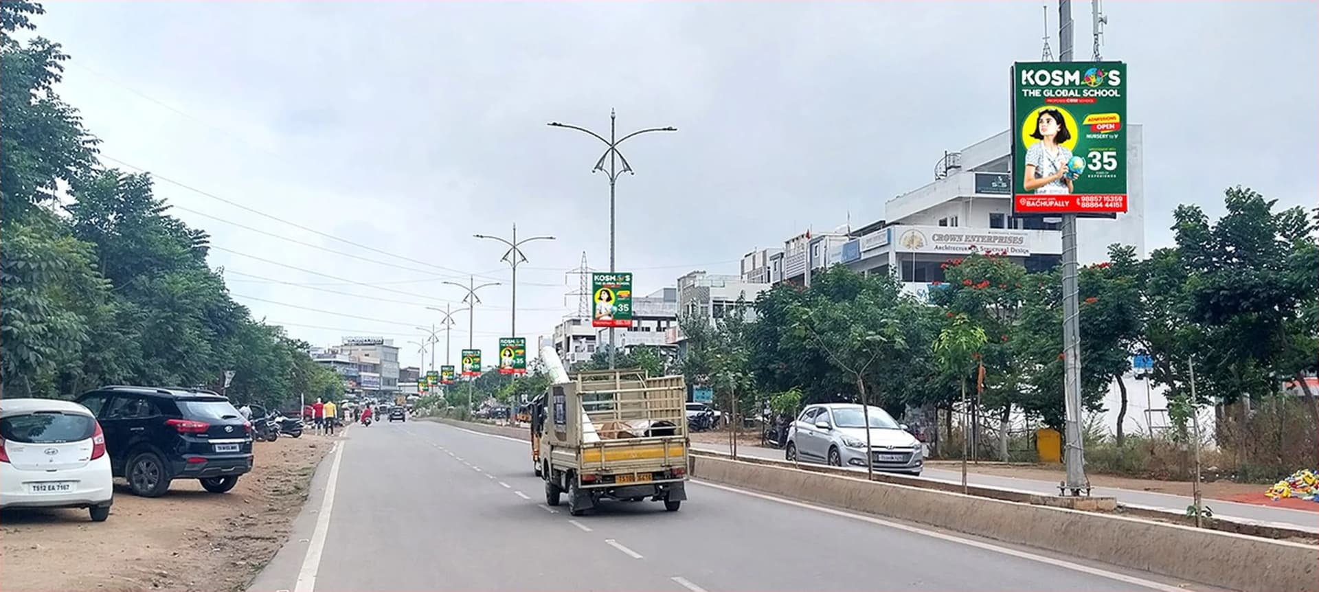 Badangpet Entrance Kamaan (People’s Mart Super Market) to Krishnaveni Talent School