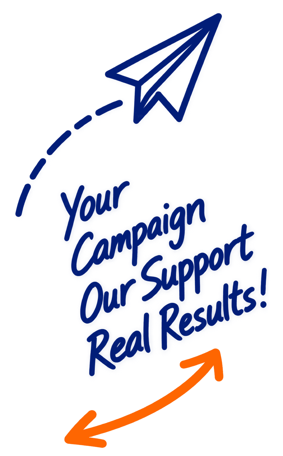 Your campaign, our support, real results