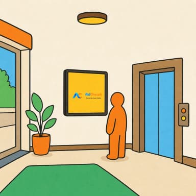 Residential digital placement example